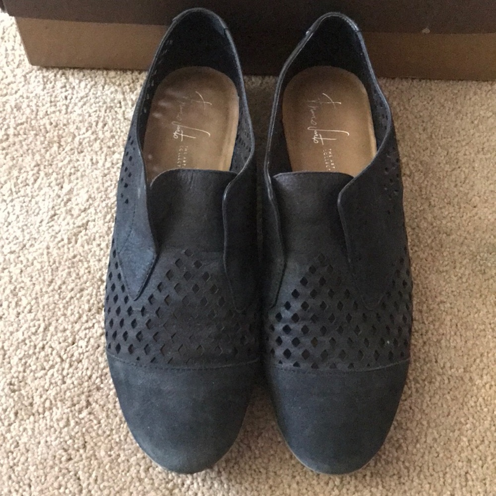 Franco Sarto Slip On Leather Loafers